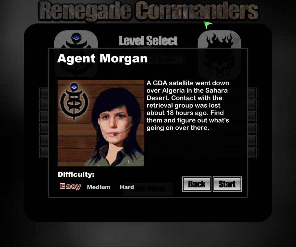 Renegade Commanders Flash game